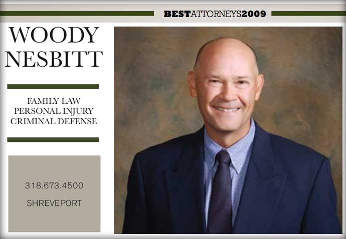 Woody Nesbitt Top Family Law Attorney 2009